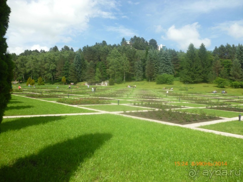 Путь от нарзанной галереи к долине роз и обратно - время незаметно пролетело