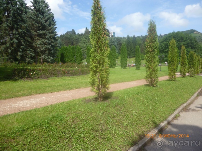 Путь от нарзанной галереи к долине роз и обратно - время незаметно пролетело