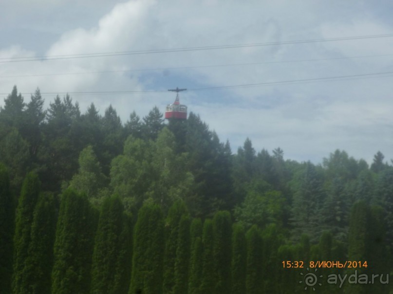 Путь от нарзанной галереи к долине роз и обратно - время незаметно пролетело