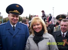 Парад Победы на площади Куйбышева в Самаре (самой большой площади в Европе).