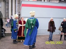 Парад Победы на площади Куйбышева в Самаре (самой большой площади в Европе).