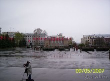 Парад Победы на площади Куйбышева в Самаре (самой большой площади в Европе).