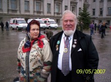 Парад Победы на площади Куйбышева в Самаре (самой большой площади в Европе).