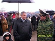 Парад Победы на площади Куйбышева в Самаре (самой большой площади в Европе).