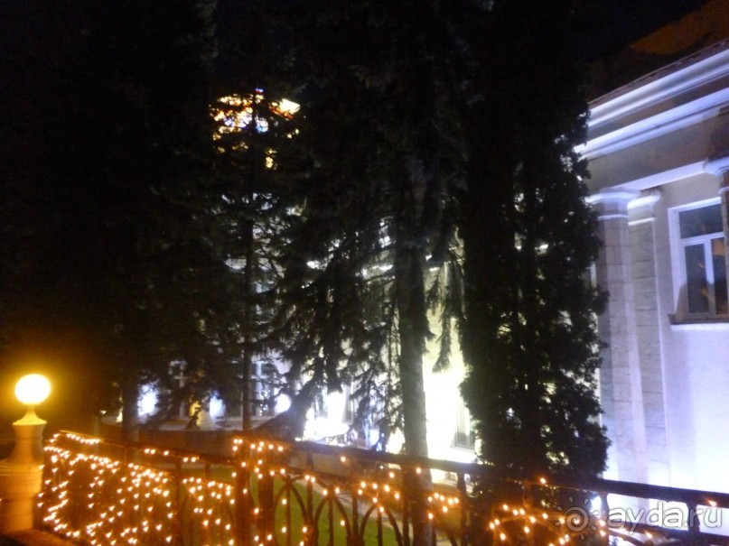 Ночной город Кисловодск и конечно нарзанная галерея