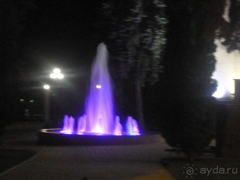 Ночной город Кисловодск и конечно нарзанная галерея