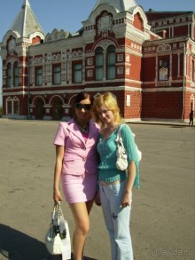 Вечерняя набережная Самары, виды старой части города