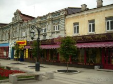 Вечерняя набережная Самары, виды старой части города