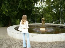 Вечерняя набережная Самары, виды старой части города