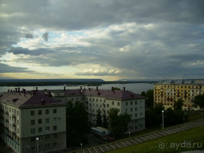 Вечерняя набережная Самары, виды старой части города