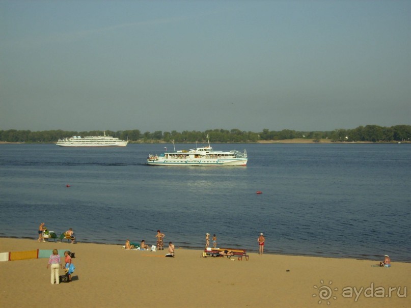 Вечерняя набережная Самары, виды старой части города