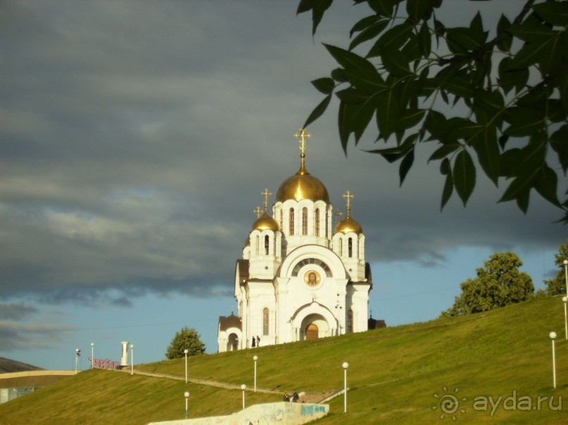 Вечерняя набережная Самары, виды старой части города