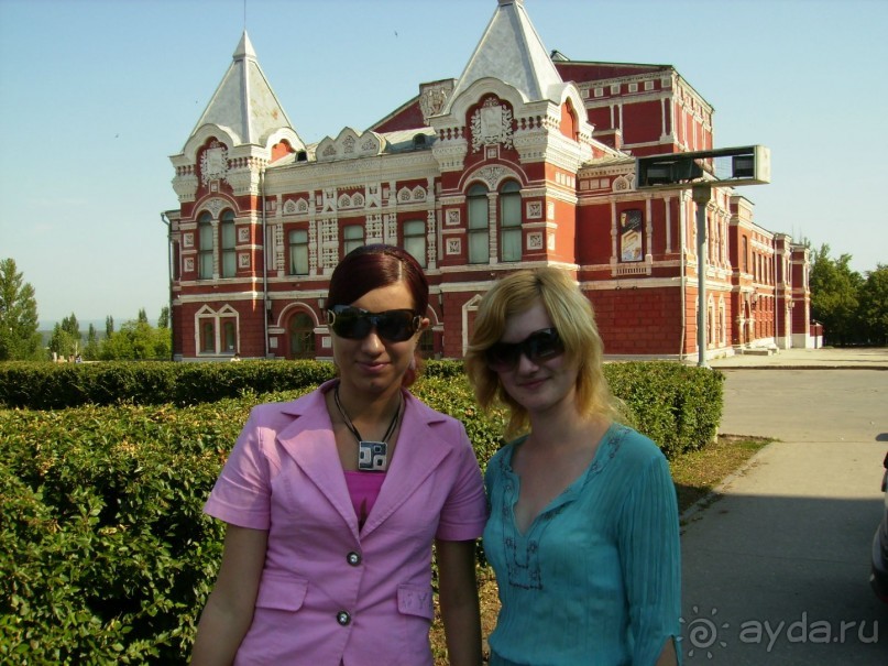 Вечерняя набережная Самары, виды старой части города