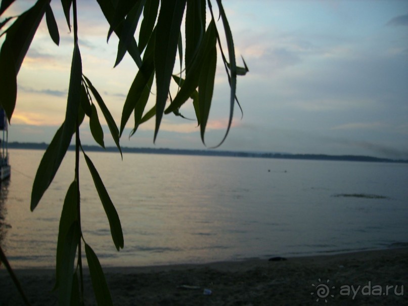 Вечерняя набережная Самары, виды старой части города