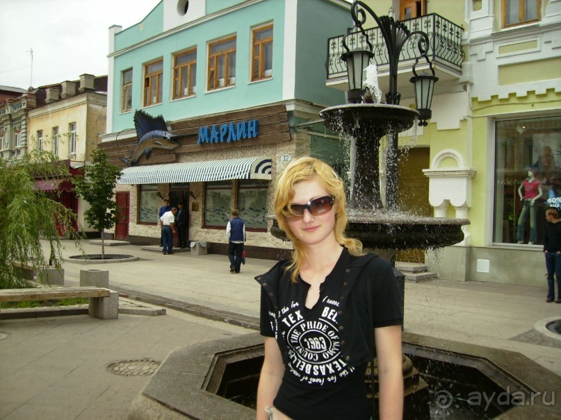 Вечерняя набережная Самары, виды старой части города