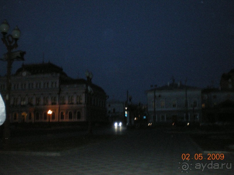 Ночной вид Казани