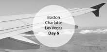 Day 6. Boston-Charlotte-Las Vegas