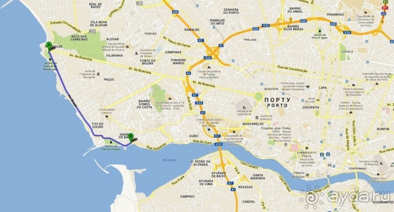 Порту и окрестности (Коимбра, Виана ду Каштело, Брага, Гимарайш, Вила ду Конде) Часть 2