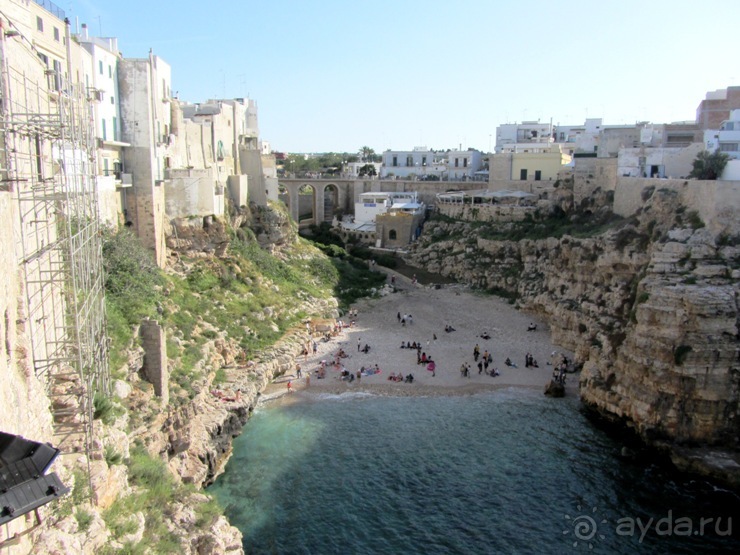 Апулия и Матера – впечатления без погружения. Монополи и Полиньяно-а-Маре