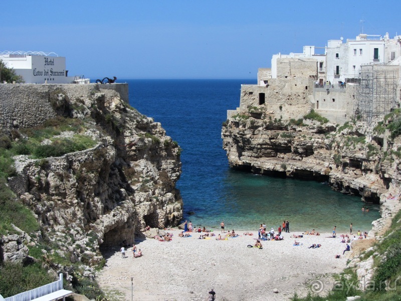 Апулия и Матера – впечатления без погружения. Монополи и Полиньяно-а-Маре