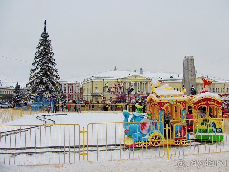 Новогодний Владимир - маленький снежный фоторассказ. Часть 1