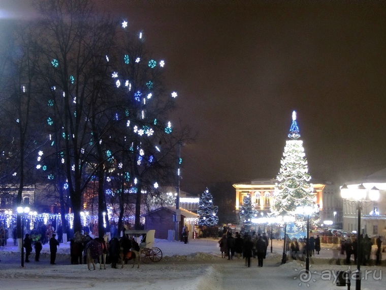 Новогодний Владимир - маленький снежный фоторассказ. Часть 1