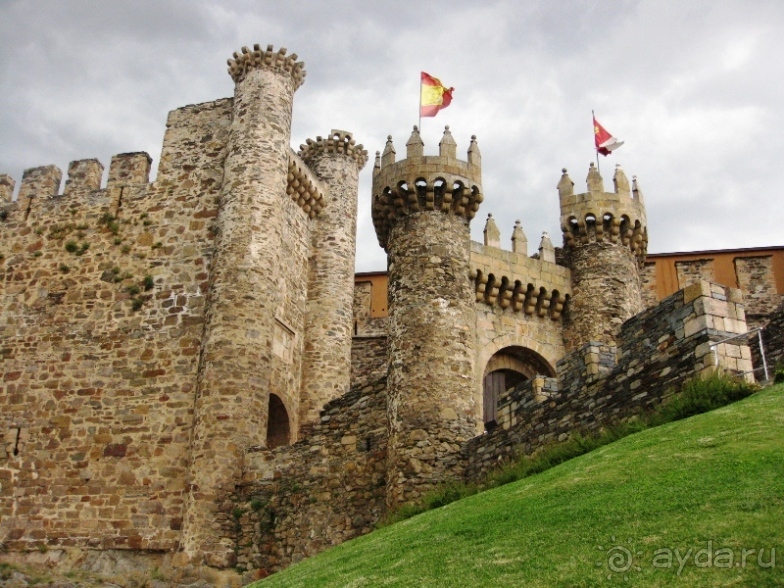 Наш "путь Сантьяго" (от Мадрида до Компостелы). ПОНФЕРРАДА.