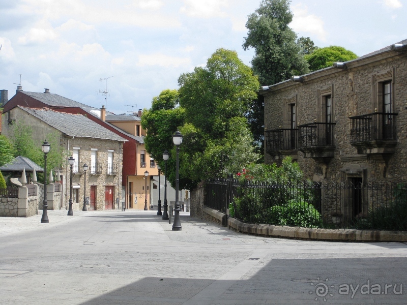Наш "путь Сантьяго" (от Мадрида до Компостелы). ПОНФЕРРАДА.