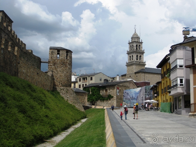 Наш "путь Сантьяго" (от Мадрида до Компостелы). ПОНФЕРРАДА.