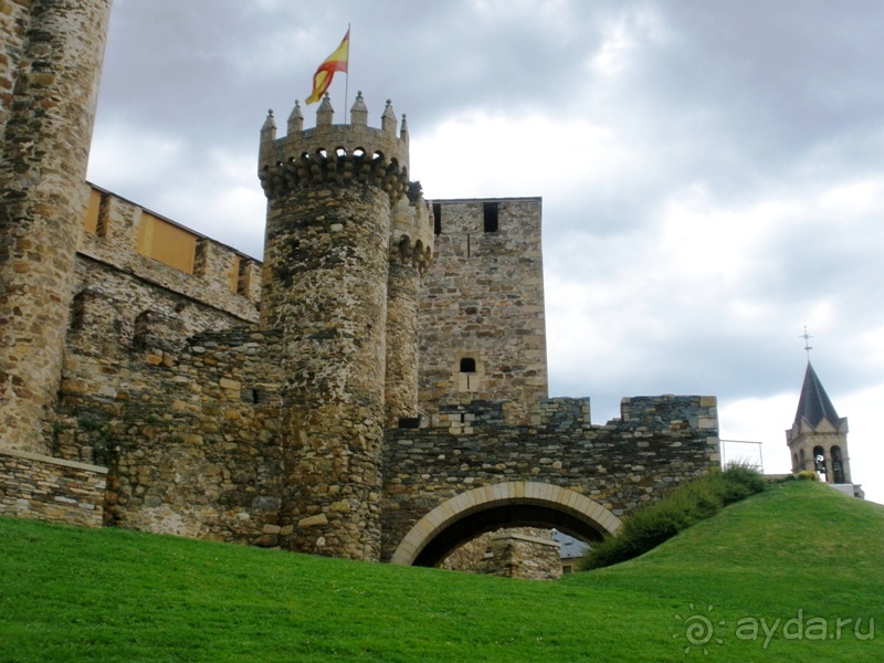 Наш "путь Сантьяго" (от Мадрида до Компостелы). ПОНФЕРРАДА.