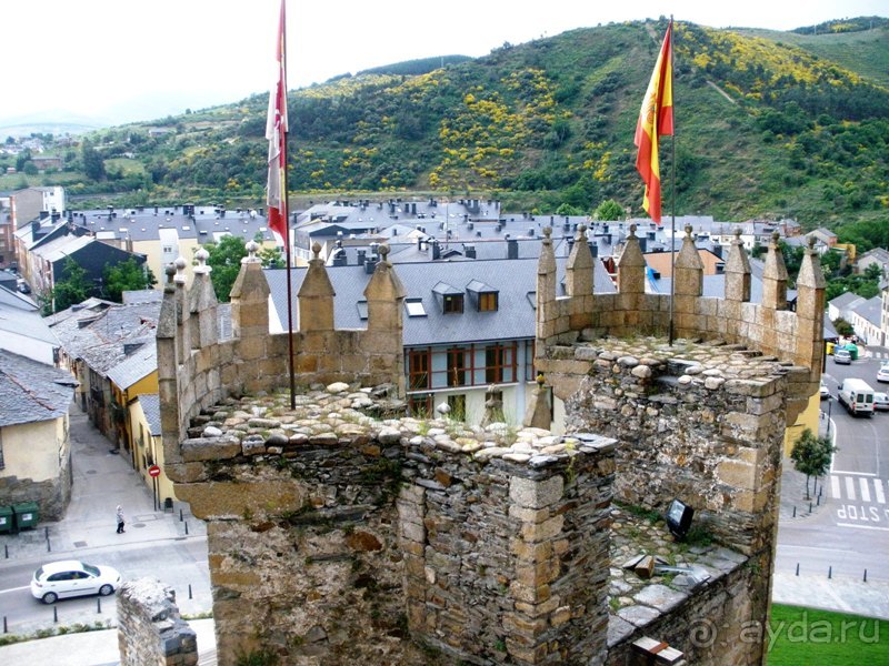 Наш "путь Сантьяго" (от Мадрида до Компостелы). ПОНФЕРРАДА.