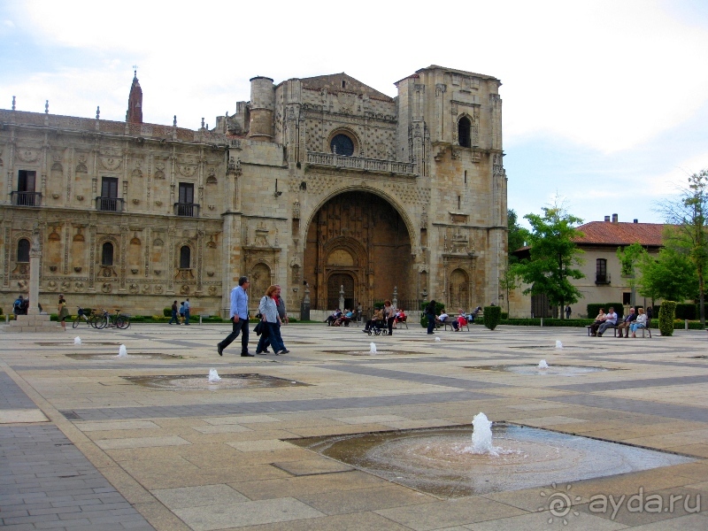 Наш "путь Сантьяго" (от Мадрида до Компостелы). ЛЕОН.