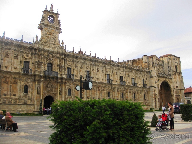 Наш "путь Сантьяго" (от Мадрида до Компостелы). ЛЕОН.