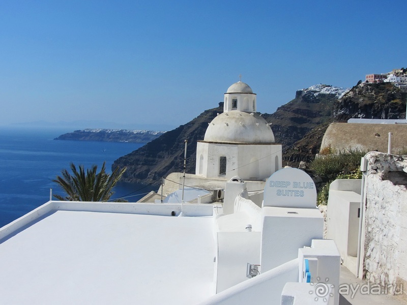 Санторинский кальдероскоп. Белое на голубом. Голубое на белом. Часть 2