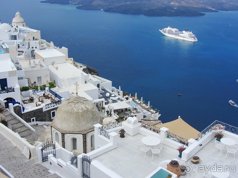Санторинский кальдероскоп. Белое на голубом. Голубое на белом. Часть 2