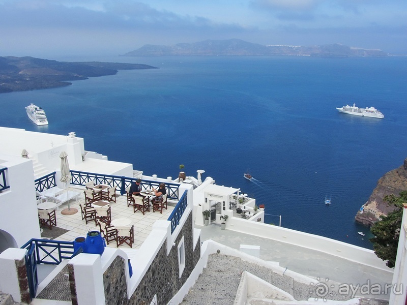 Санторинский кальдероскоп. Белое на голубом. Голубое на белом. Часть 2