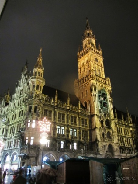 Дождливый вечер в Мюнхене - маленький фотоэтюд