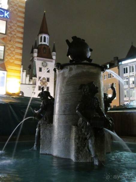 Дождливый вечер в Мюнхене - маленький фотоэтюд