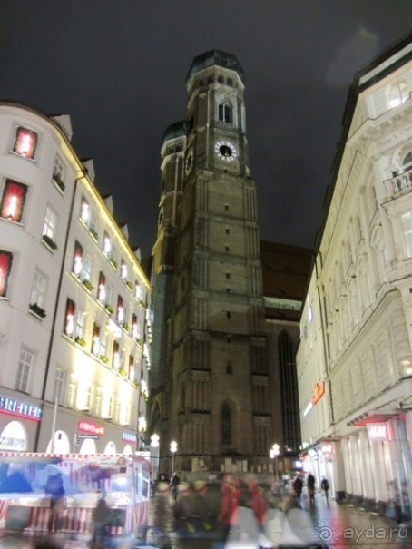 Дождливый вечер в Мюнхене - маленький фотоэтюд