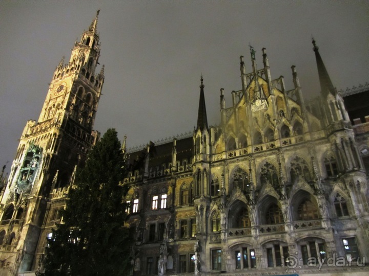 Дождливый вечер в Мюнхене - маленький фотоэтюд