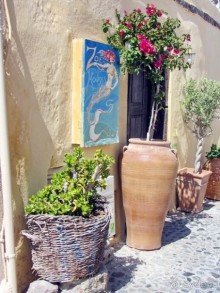 Санторинский кальдероскоп. Белое на голубом. Голубое на белом. Часть 9