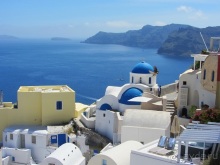 Санторинский кальдероскоп. Белое на голубом. Голубое на белом. Часть 9