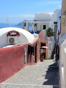 Санторинский кальдероскоп. Белое на голубом. Голубое на белом. Часть 9