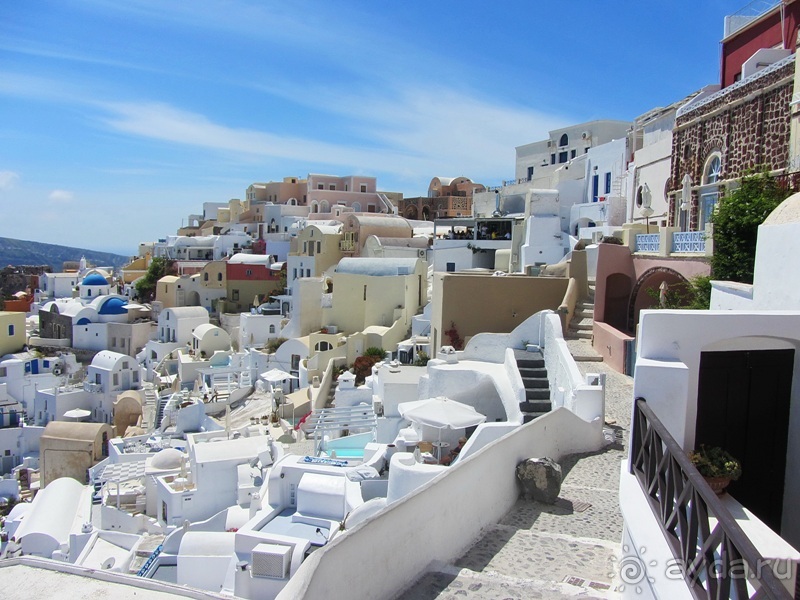 Санторинский кальдероскоп. Белое на голубом. Голубое на белом. Часть 9