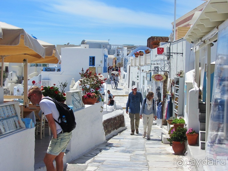 Санторинский кальдероскоп. Белое на голубом. Голубое на белом. Часть 9