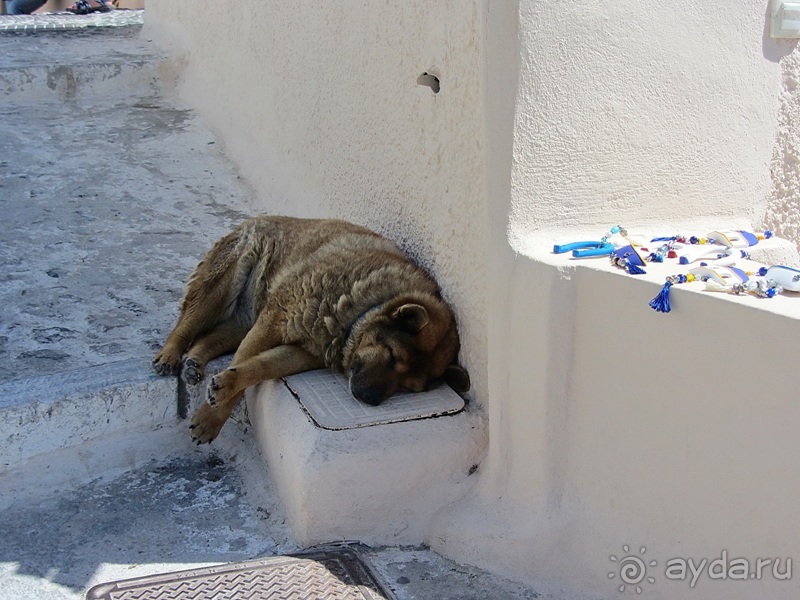 Санторинский кальдероскоп. Белое на голубом. Голубое на белом. Часть 9