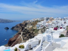 Санторинский кальдероскоп. Белое на голубом. Голубое на белом. Часть 9