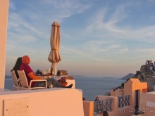 Санторинский кальдероскоп. Белое на голубом. Голубое на белом. Часть 11