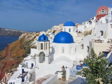 Санторинский кальдероскоп. Белое на голубом. Голубое на белом. Часть 10