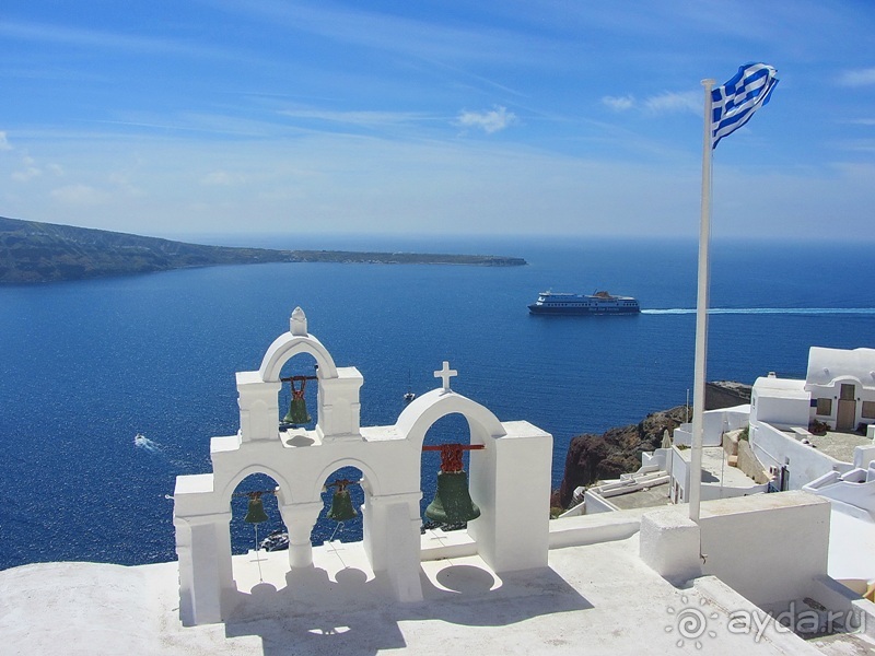 Санторинский кальдероскоп. Белое на голубом. Голубое на белом. Часть 10